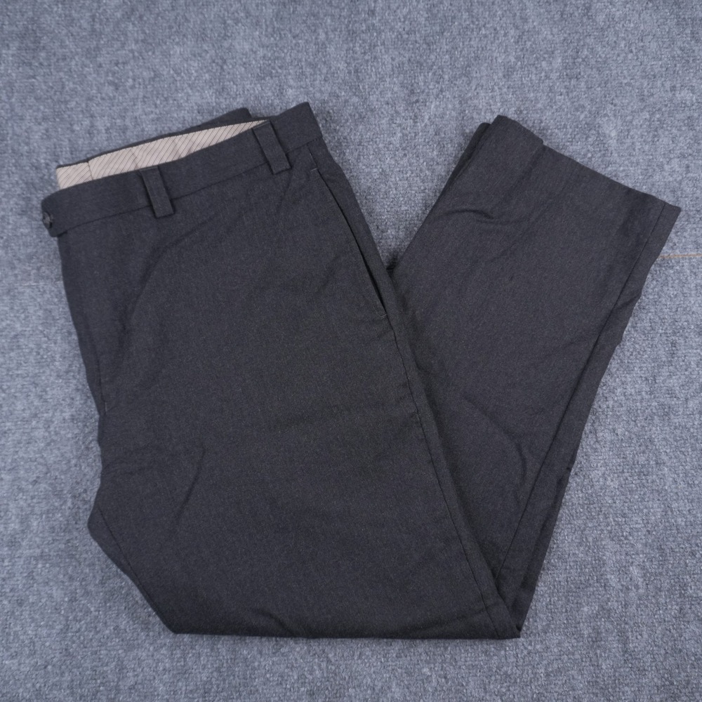 Lauren Ralph Lauren Dress Pant Mens 38W x 30L Charcoal Gray 100% Wool Flat Front